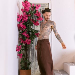 SHANTI ALADIN – YOGA PANT (Brown)