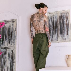HAREM LINEN RITUAL – GREEN